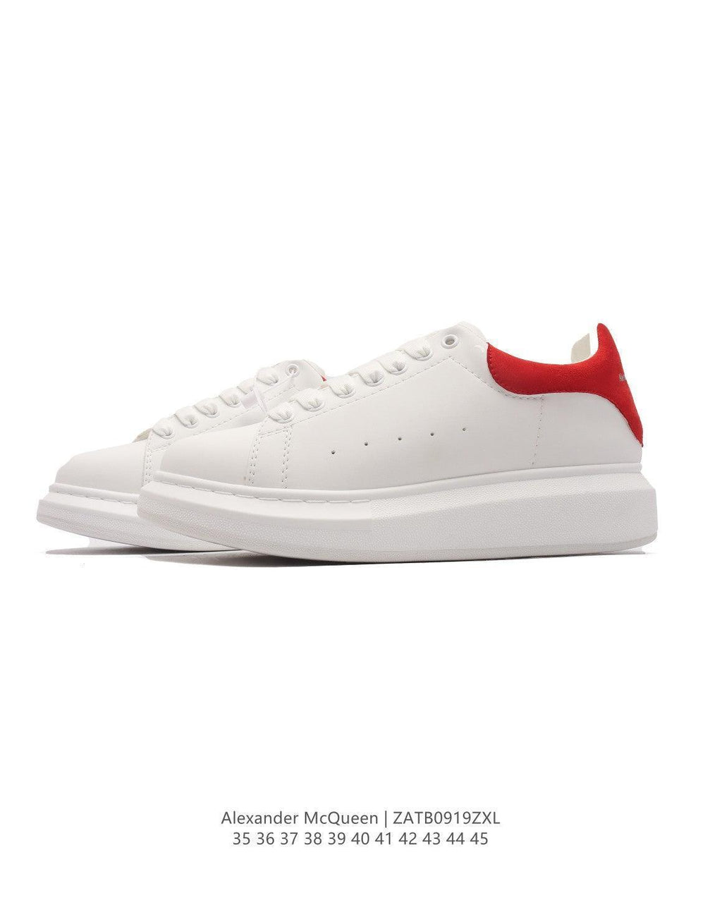 Alexander McQueen Sneakers 'White & Red' Banlieue91