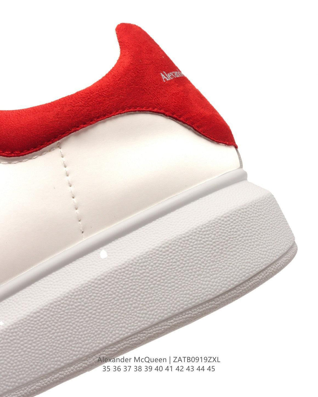 Alexander McQueen Sneakers 'White & Red' Banlieue91