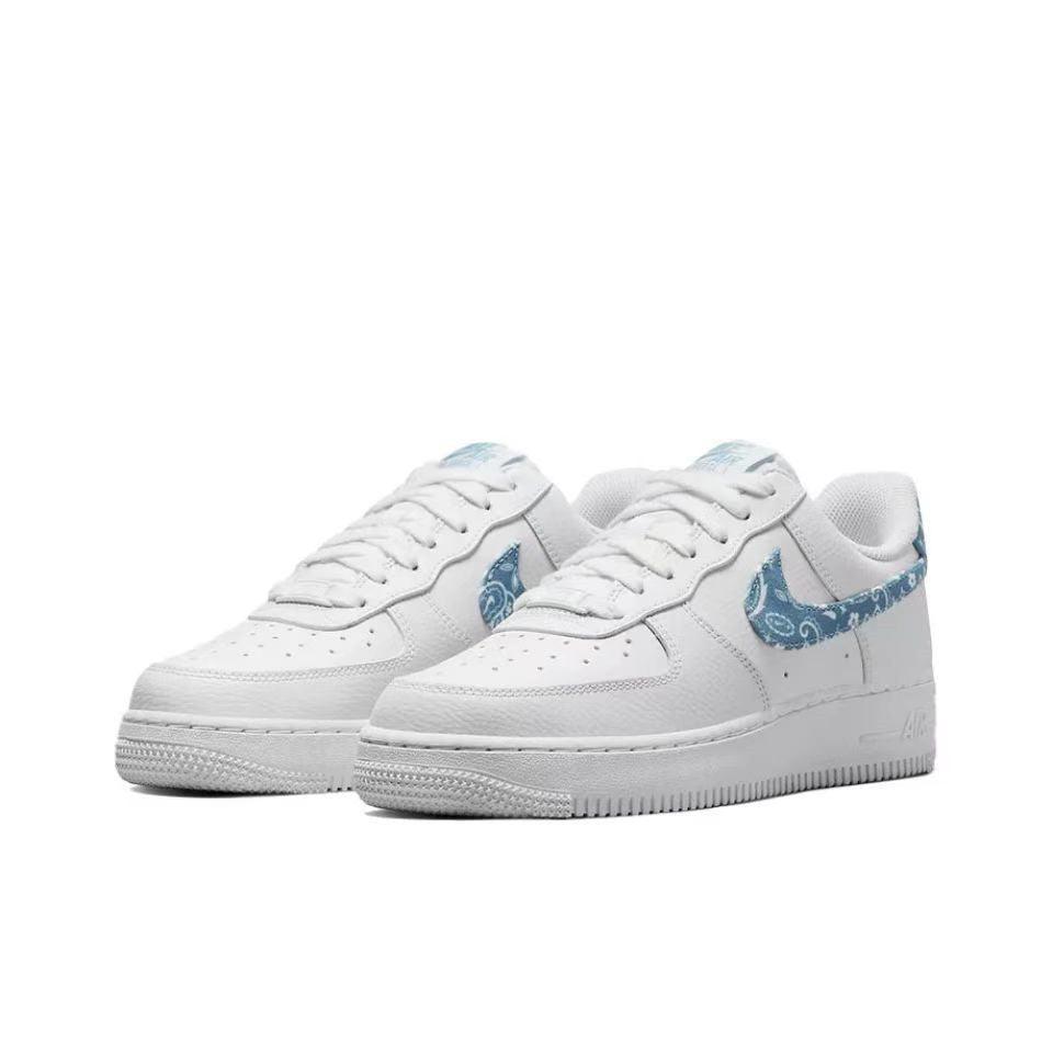 Nike Air Force 1 Low 07 'Essential White Worn Blue Paisley' Banlieue91