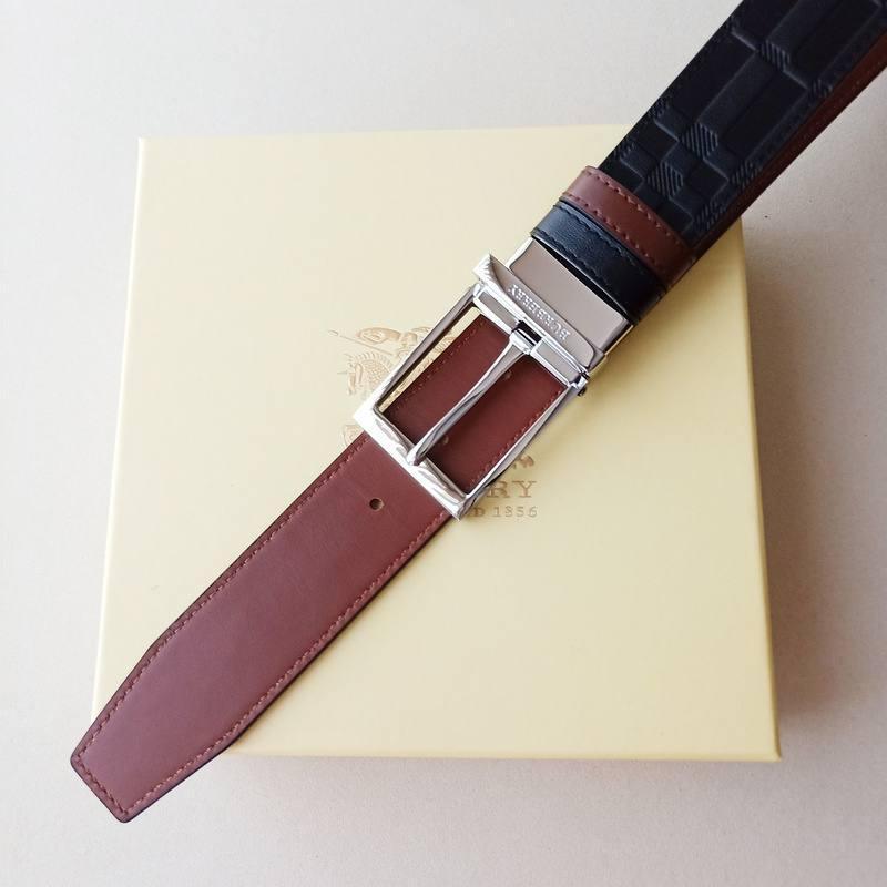 Burberry Leather Vintage Belt 'Black' Banlieue91