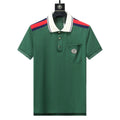 Gucci Green T-shirt with a collar Banlieue91