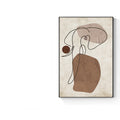 Modern Minimalist Living Room Sofa Background Wall Hanging Painting