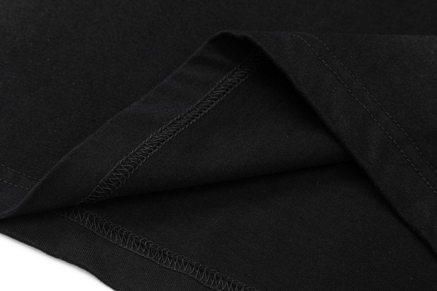 Amiri Lion Black T-Shirt Without Collar Banlieue91