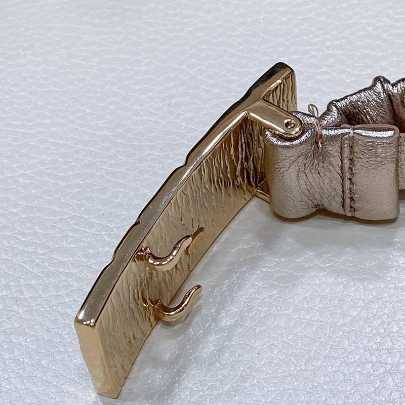 Chanel Women Logo Banding Belt 'Golden' Banlieue91