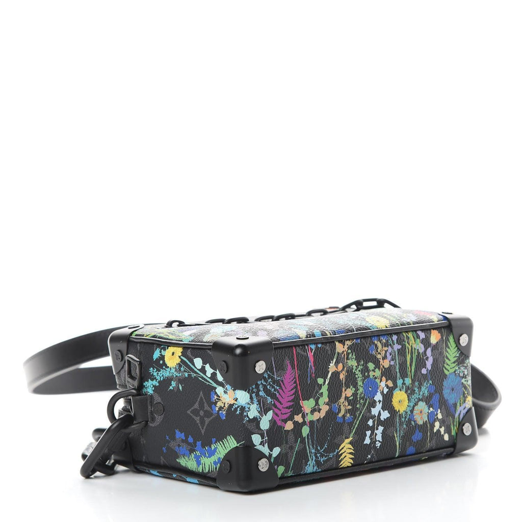 Louis Vuitton Monogram Eclipse Flower Print Mini Soft Trunk Women's Bag Banlieue91