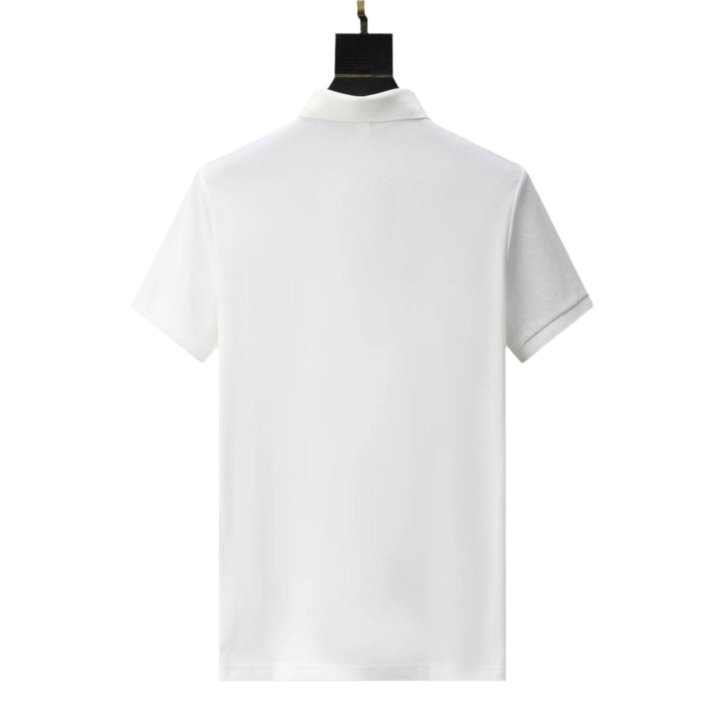 Balenciaga White T-Shirt With Collar Banlieue91