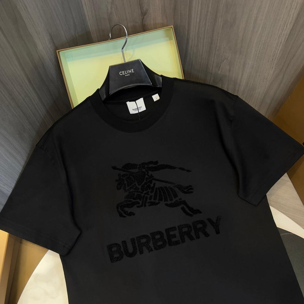 Burberry T-Shirt Without Collar 'Black' Banlieue91