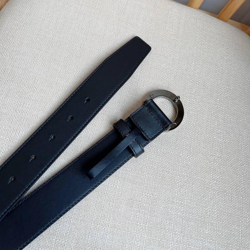 Burberry Leather Vintage Belt 'Black' Banlieue91
