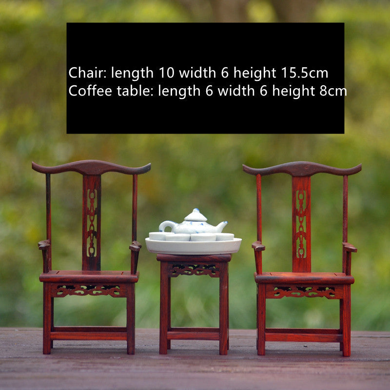 Red Rosewood Miniature Furniture Model FLIPSTYLEZLLC