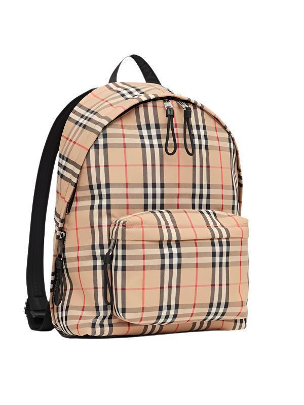 Burberry Vintage Check Nylon Backpack Banlieue91