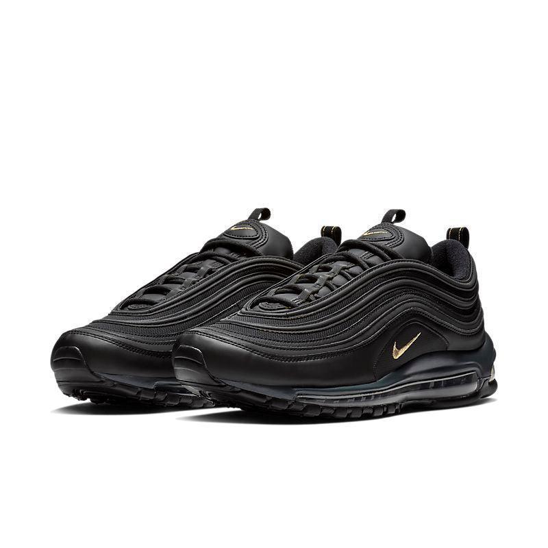 Nike Air Max 97 Leather Black Gold Banlieue91