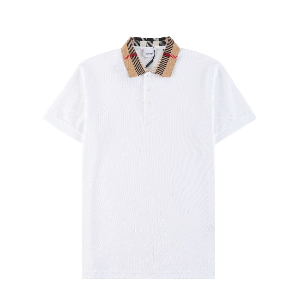 Burberry Check collar polo shirt Banlieue91