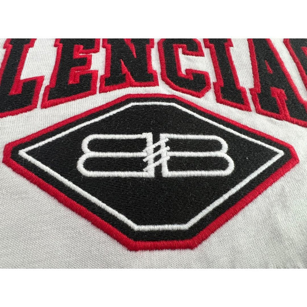 Balenciaga Cream T-Shirt Without Collar Banlieue91