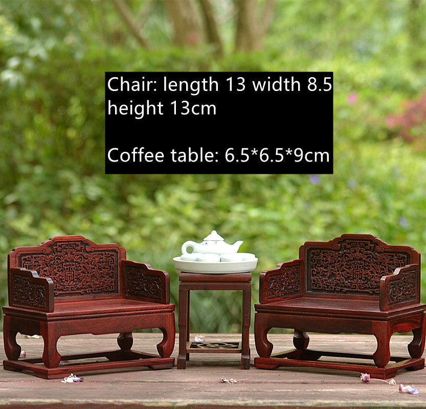 Red Rosewood Miniature Furniture Model FLIPSTYLEZLLC