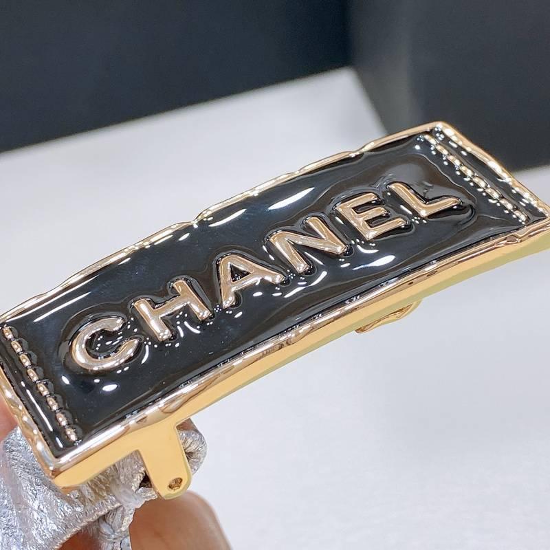 Chanel Women Logo Banding Belt 'White' Banlieue91