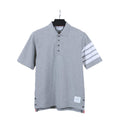 Thom Browne Grey T-Shirt with Collar Banlieue91