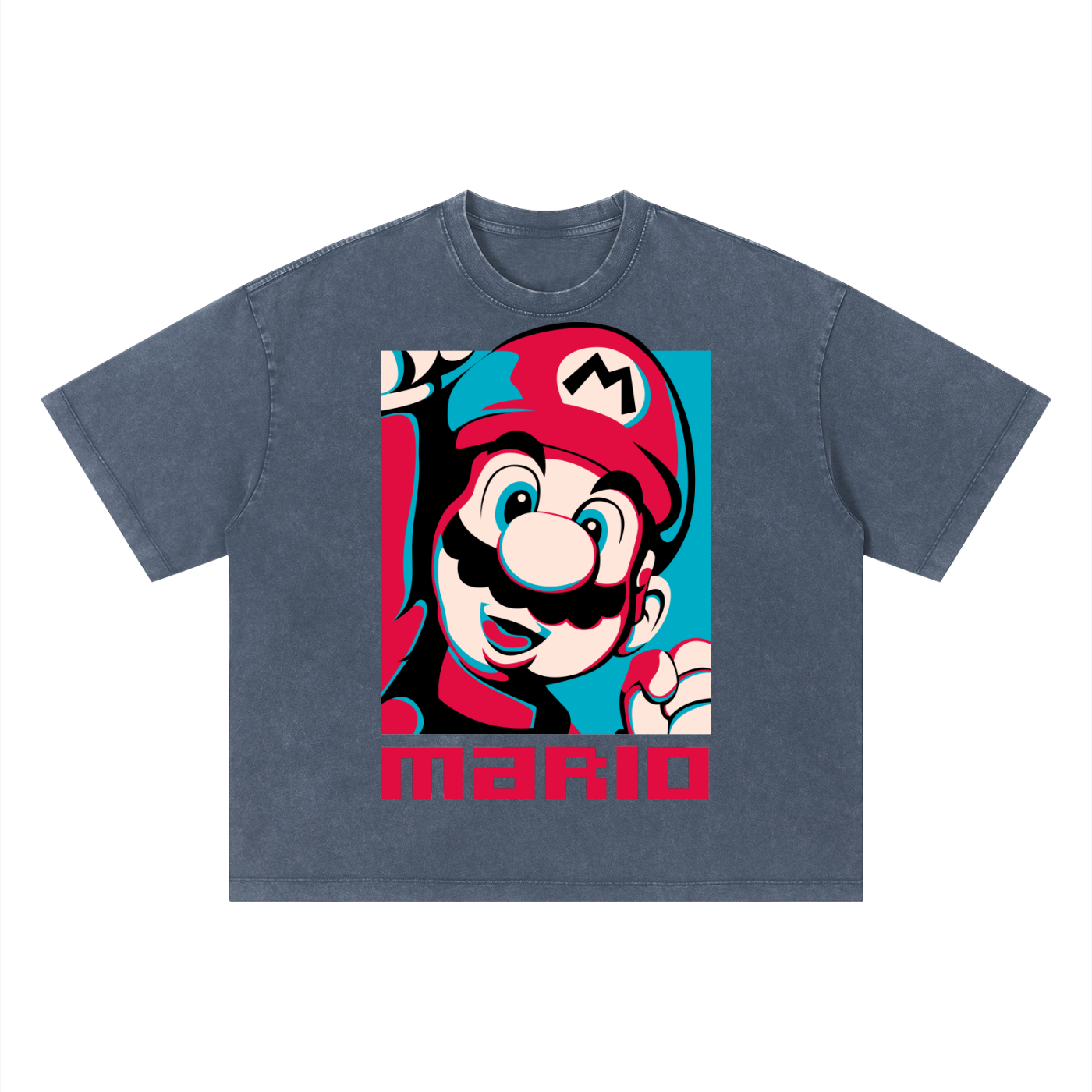 Unisex Vintage Wash Boxy T-Shirt