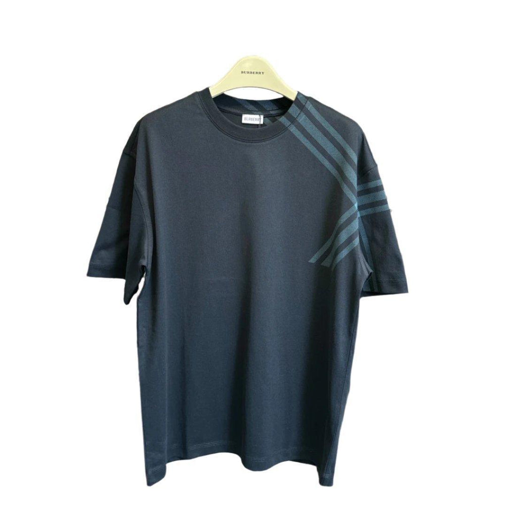 Burberry T-Shirt Without Collar 'Black' Banlieue91