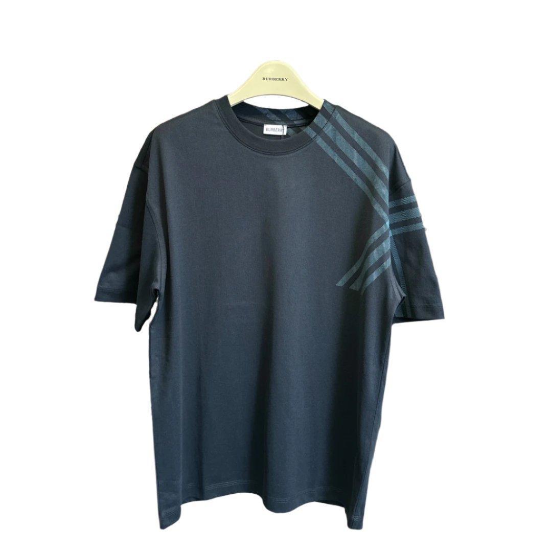 Burberry T-Shirt Without Collar 'Black' Banlieue91