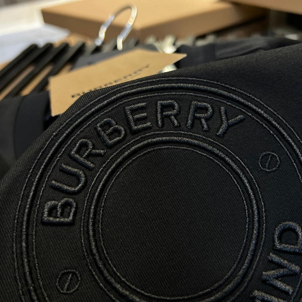 Burberry T-Shirt Without Collar 'Black' Banlieue91