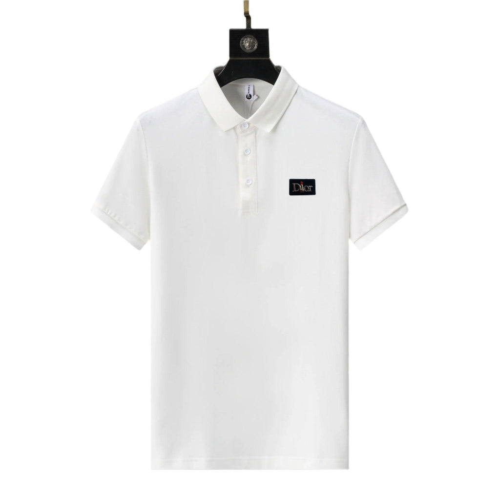 Dior White T-Shirt With Collar Banlieue91