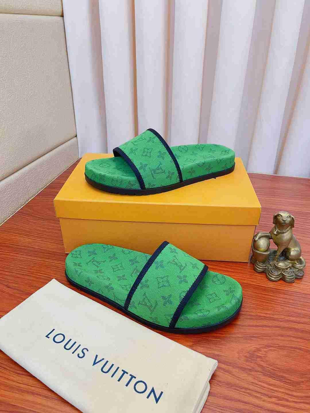 LV Sandals 'Green' Banlieue91