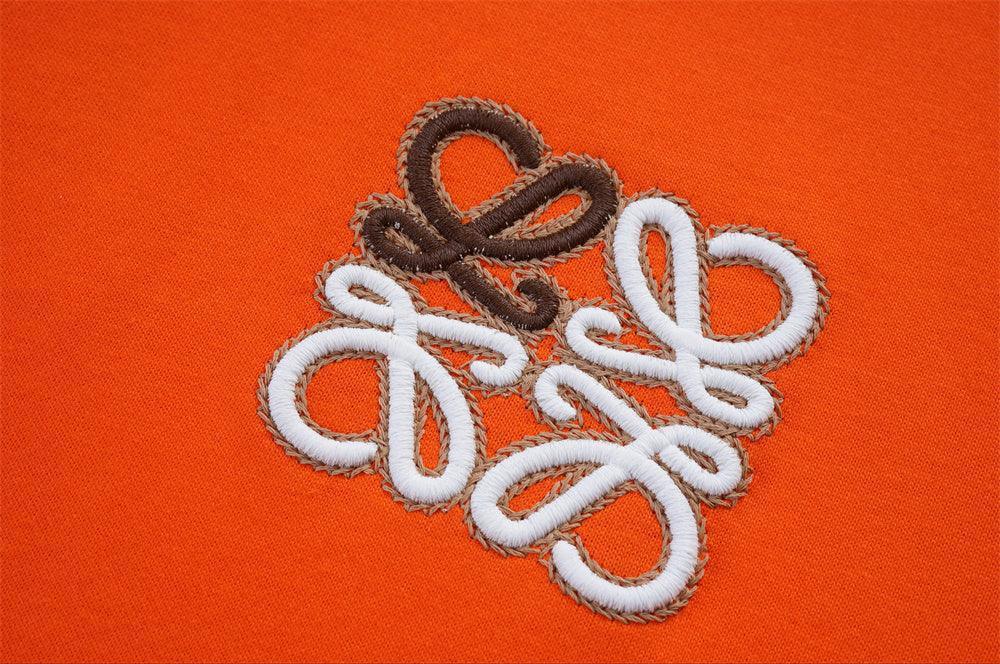 Loewe T-Shirt Without Collar 'Orange' Banlieue91
