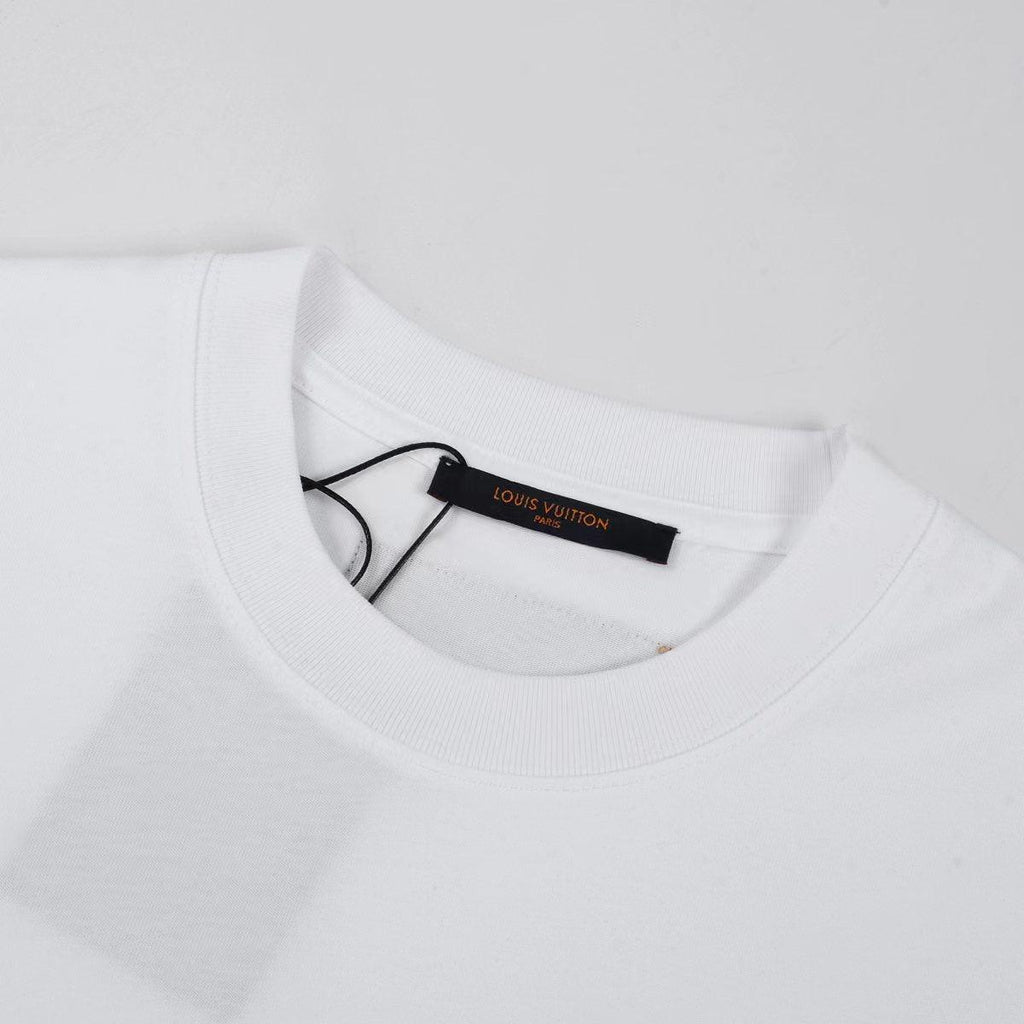 Louis Vuitton T-Shirt Without Collar 'White' Banlieue91