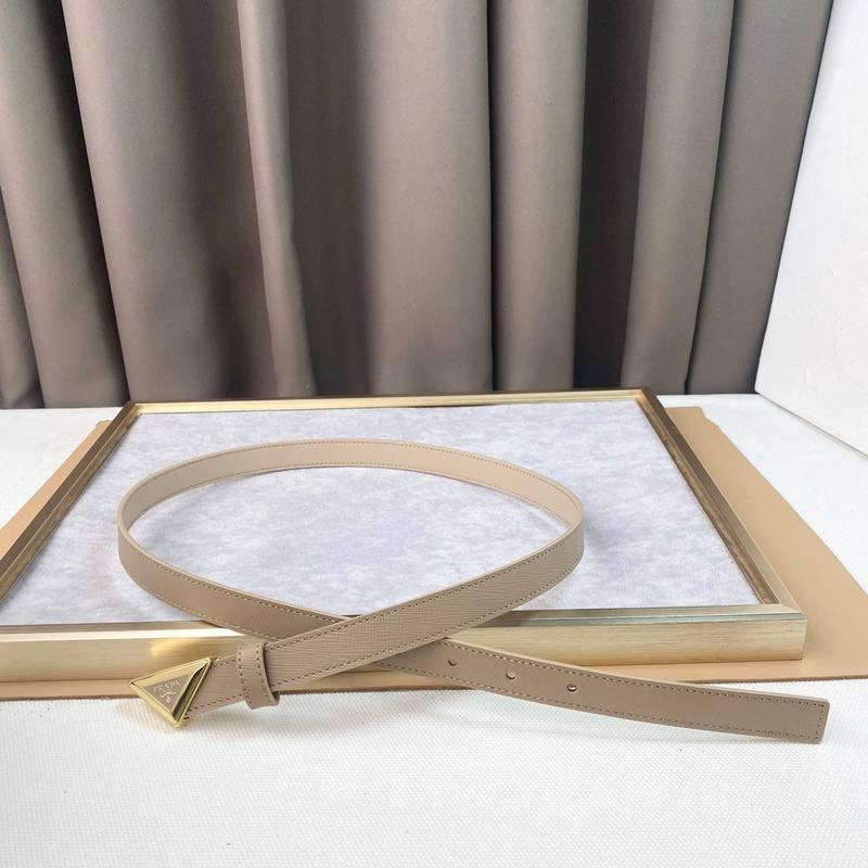 Prada Saffiano leather belt 'Sand Beige' Banlieue91