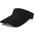 Adjustable Summer Breathable Hats Men Women Sun Protection Sports Golf Tennis Visor Hat Adjustable Visor UV Protection Top Empty Solid Sports Outdoor Running Sunscreen Strong Cap