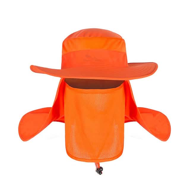 Adult Wide Brim Sun Hat with Neck Face Flap Cover DailySale