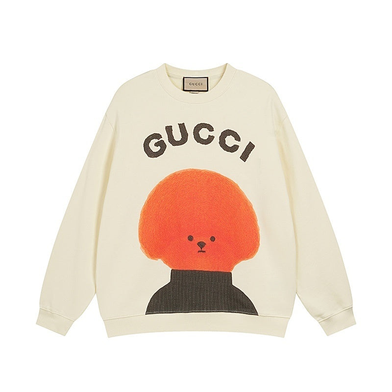 GUCCI Beige Cotton Jersey Sweatshirt New & Authentic Banlieue91