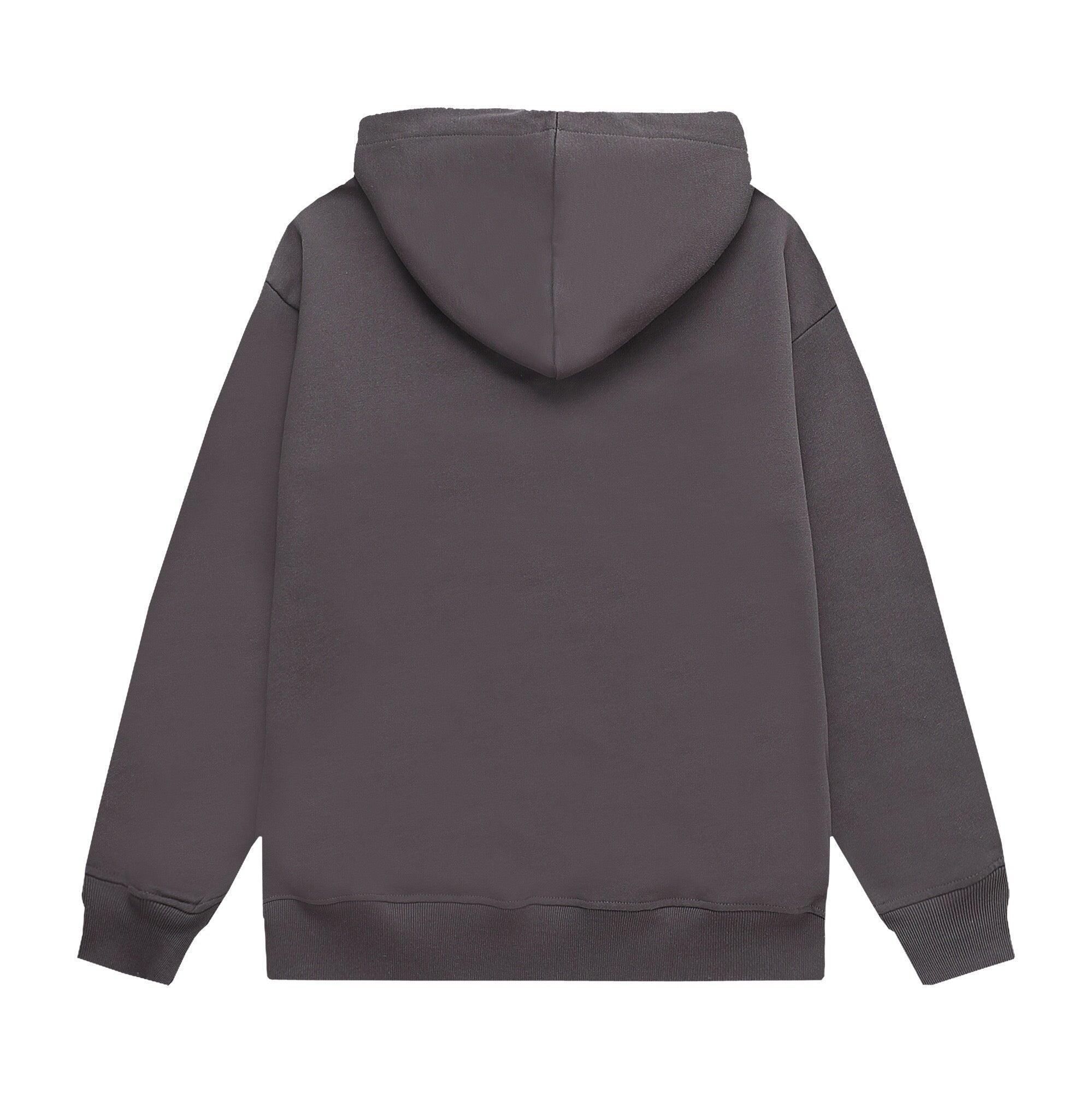 Loewe Relaxed fit hoodie in cotton Dark Grey Banlieue91