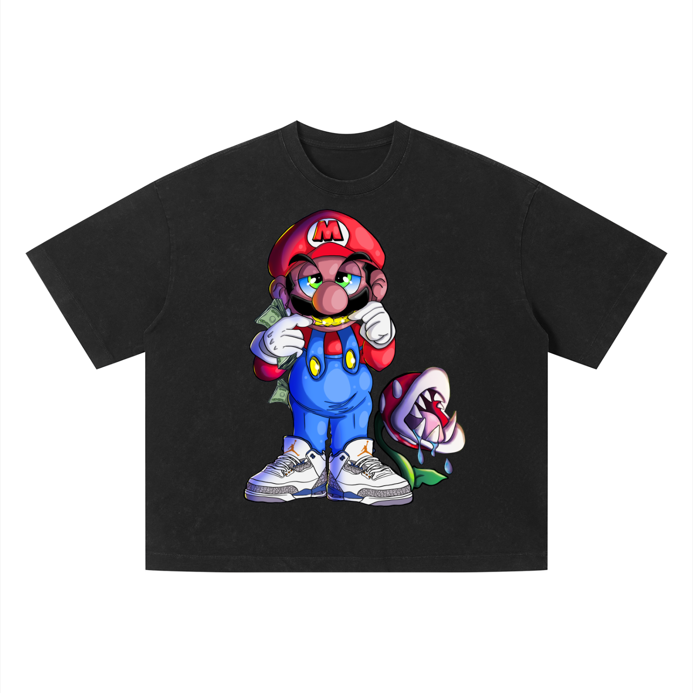 Unisex Vintage Wash Boxy T-Shirt