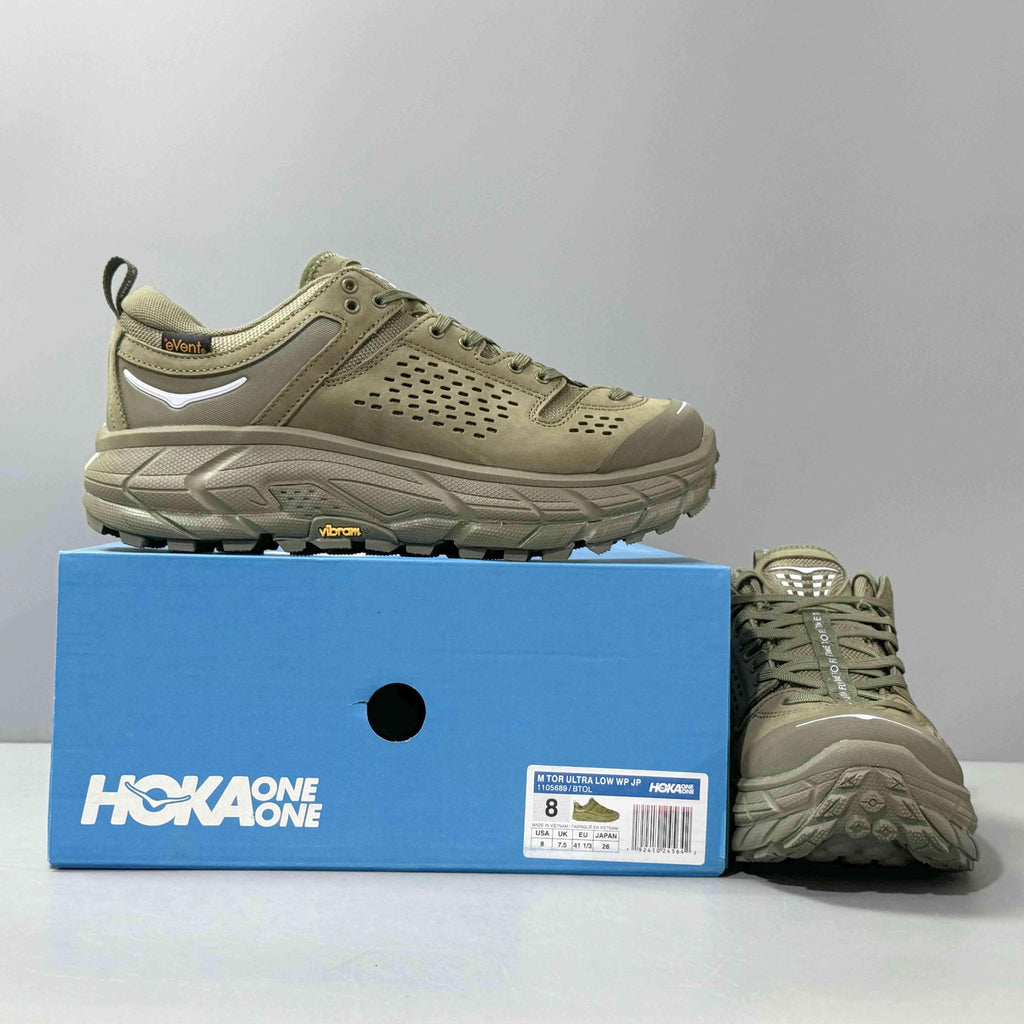 Hoka One One Tor Ultra Low 'WP JP Burnt Olive' Banlieue91