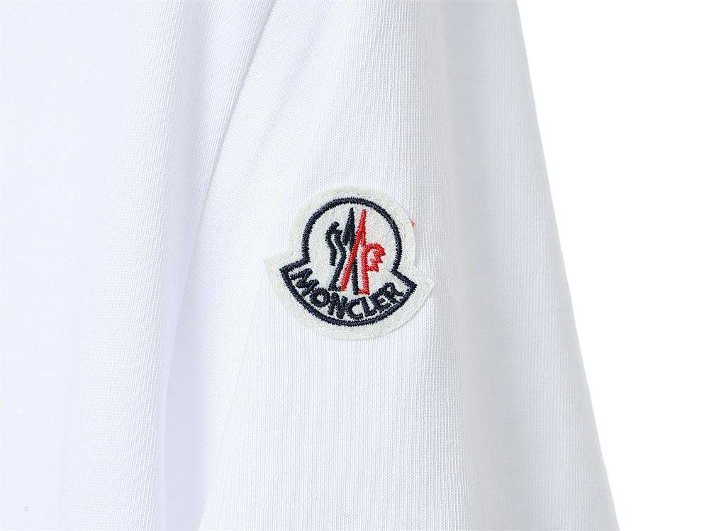 Moncler T-Shirt Without Collar 'White' Banlieue91