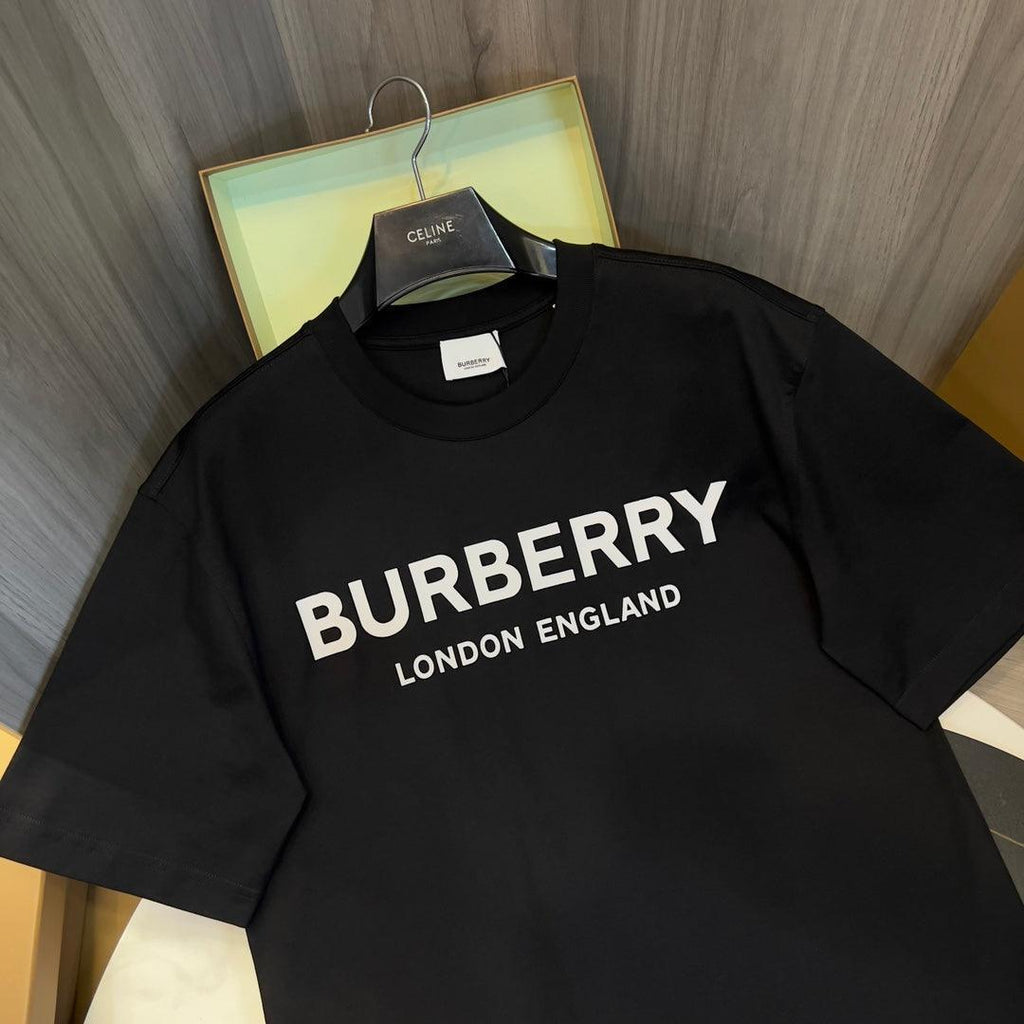 Burberry T-Shirt Without Collar 'Black & White' Banlieue91