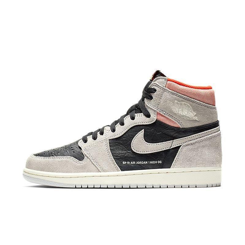 Air Jordan 1 High 'Neutral Grey Hyper Crimson' Banlieue91