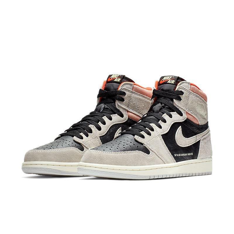 Air Jordan 1 High 'Neutral Grey Hyper Crimson' Banlieue91