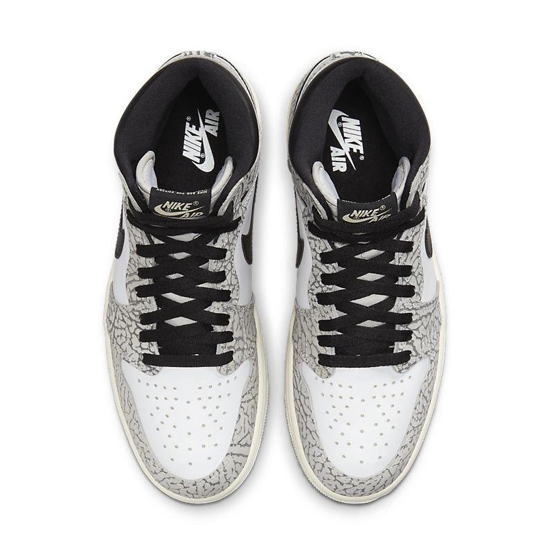 Air Jordan 1 High 'White Cement' Banlieue91