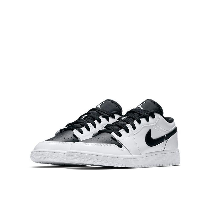 Air Jordan 1 Low 'White Black Patent' Banlieue91
