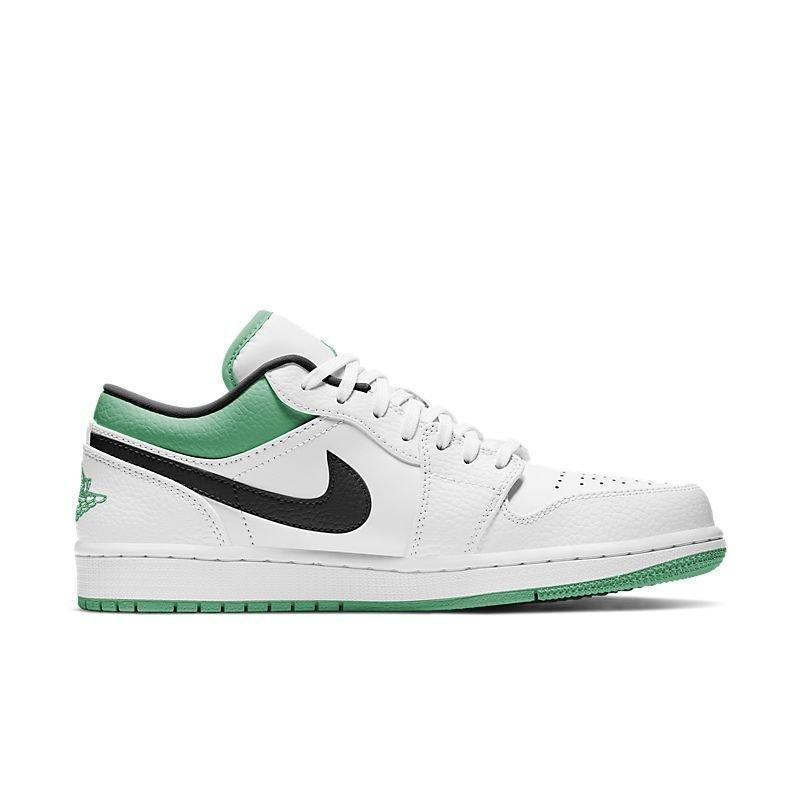 Air Jordan 1 Low 'White Lucky Green Black' Banlieue91