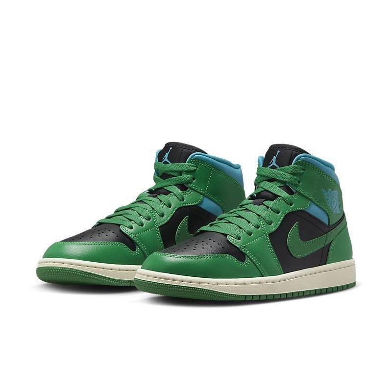 Air Jordan 1 Mid 'Lucky Green Aquatone' Banlieue91