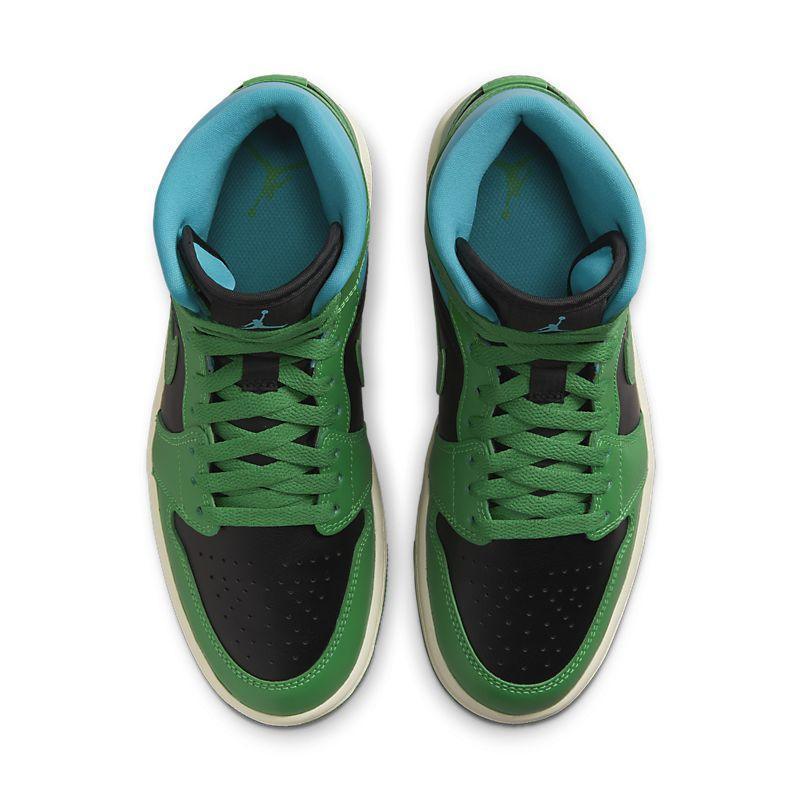 Air Jordan 1 Mid 'Lucky Green Aquatone' Banlieue91