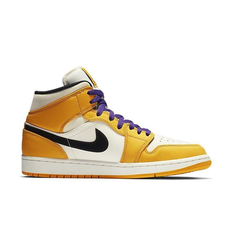 Air Jordan 1 Mid 'SE Lakers' Banlieue91