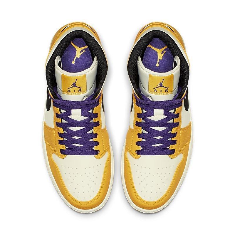 Air Jordan 1 Mid 'SE Lakers' Banlieue91