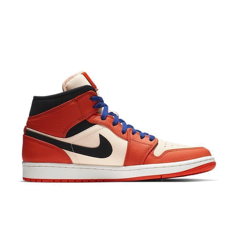 Air Jordan 1 Mid 'Team Orange Black' Banlieue91