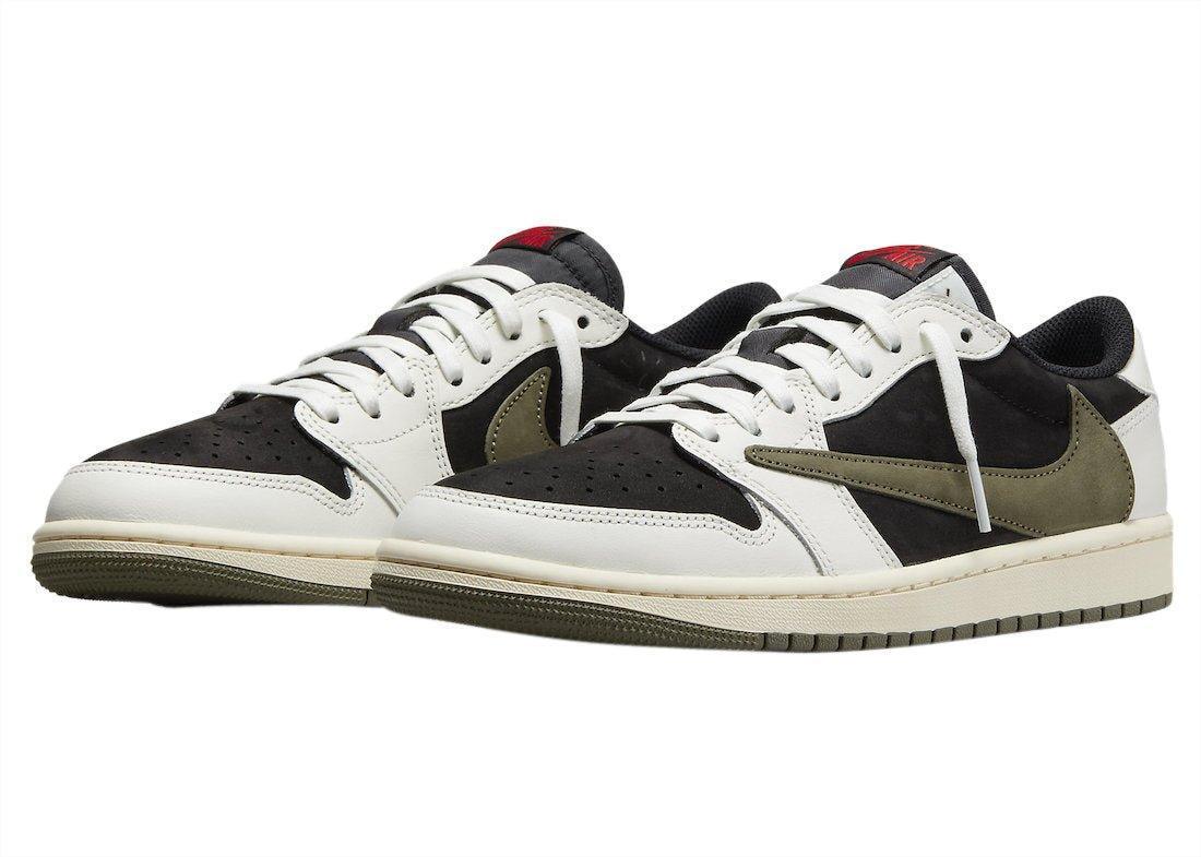 Air Jordan 1 Retro Low OG SP Travis Scott Olive Banlieue91