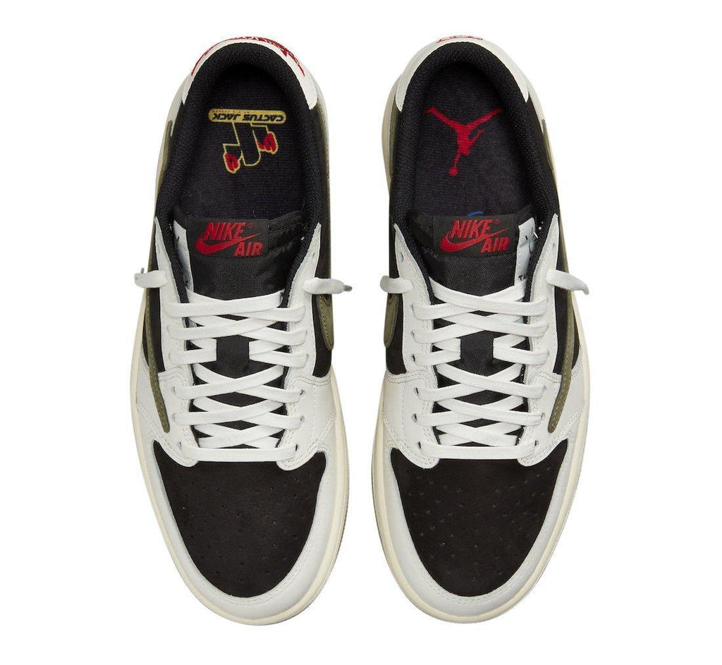 Air Jordan 1 Retro Low OG SP Travis Scott Olive Banlieue91