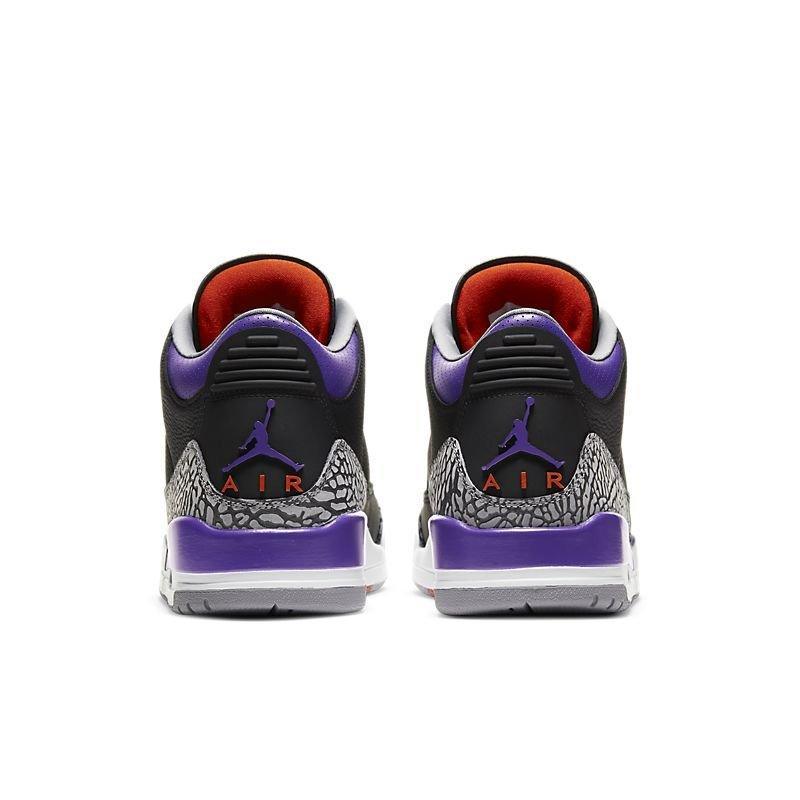 Air Jordan 3 Retro 'Black Court Purple' Banlieue91